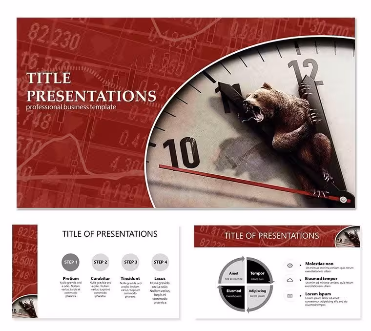 Bear Forex Keynote templates