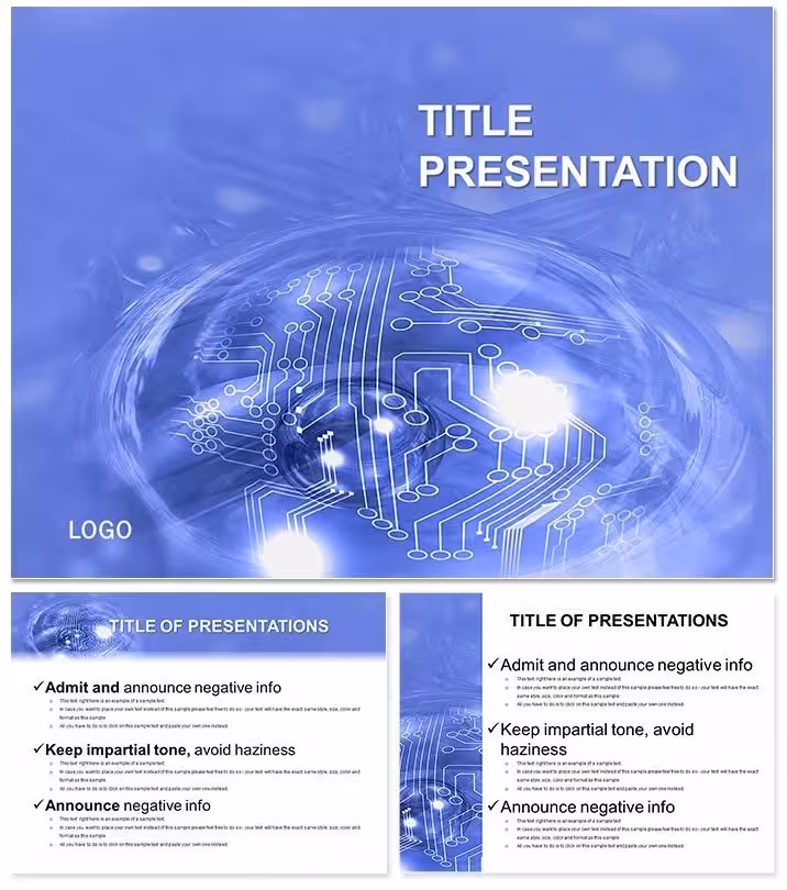 Microcircuit PowerPoint Templates: Electrify Your Tech Talks