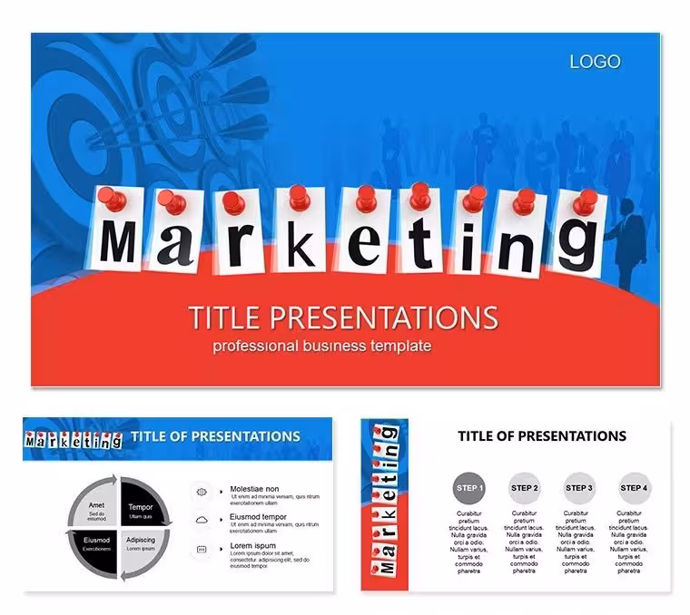 Content Marketing PowerPoint Template: Weave Strategies into Compelling Tales