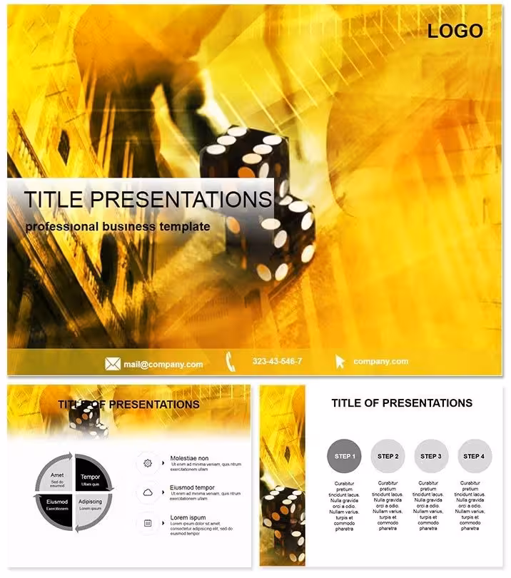 Casino Royale Winning PowerPoint Template