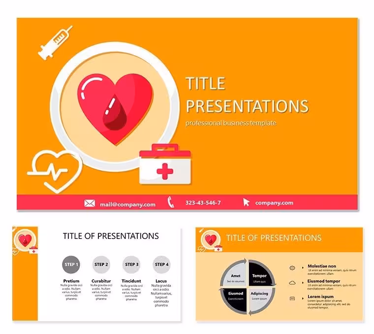 Medicine treatment Keynote templates
