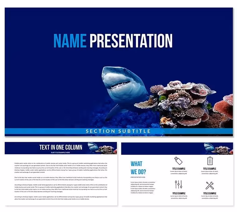 Shark Conservation Keynote Template