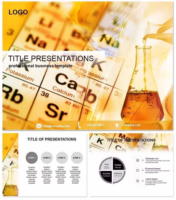 Periodic Table Keynote Template for Educators