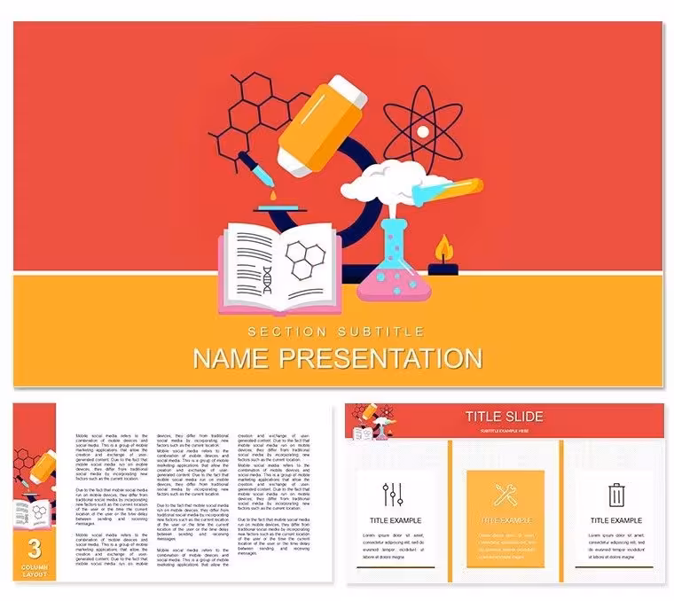 Physics Keynote Template for Education Presentations
