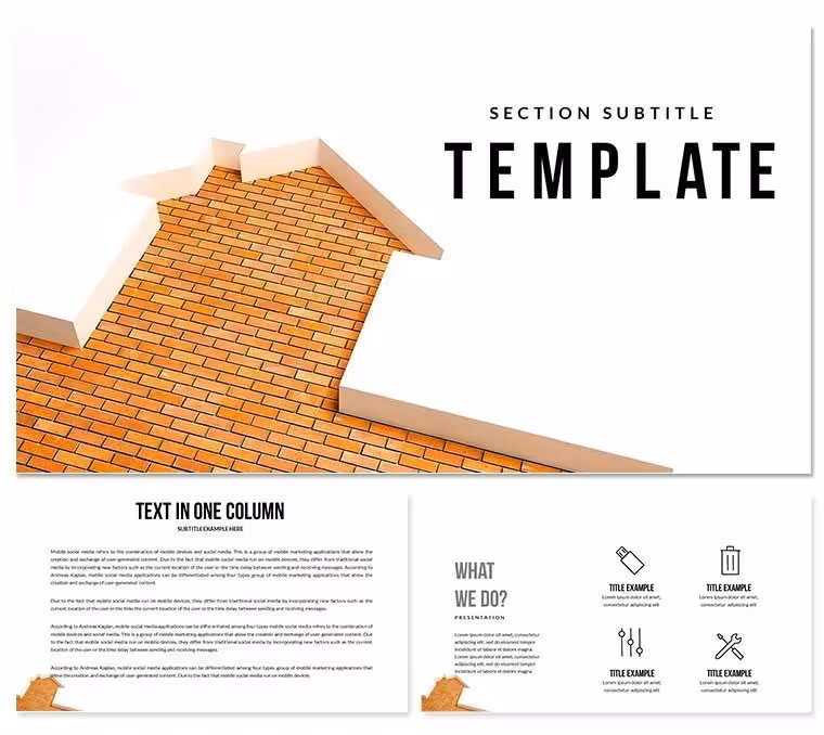 Stunning House Keynote Template for Presentation