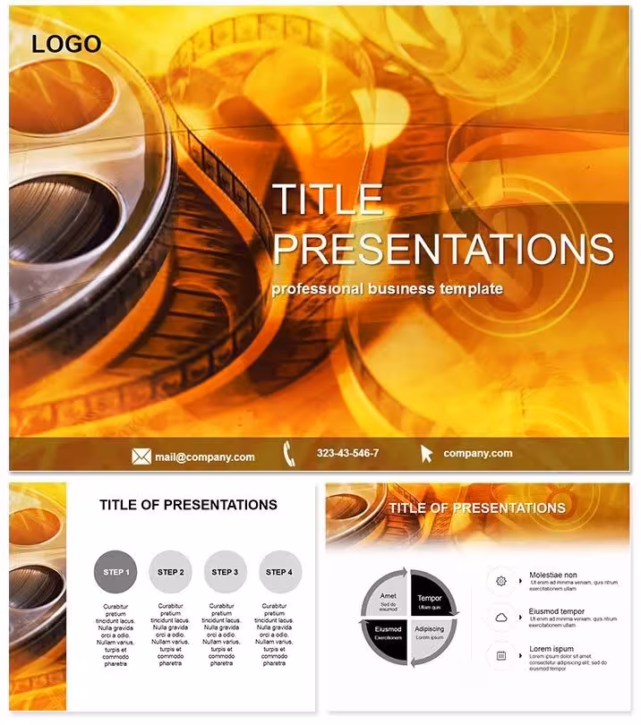 Film Keynote Template: Cut to Compelling Scenes