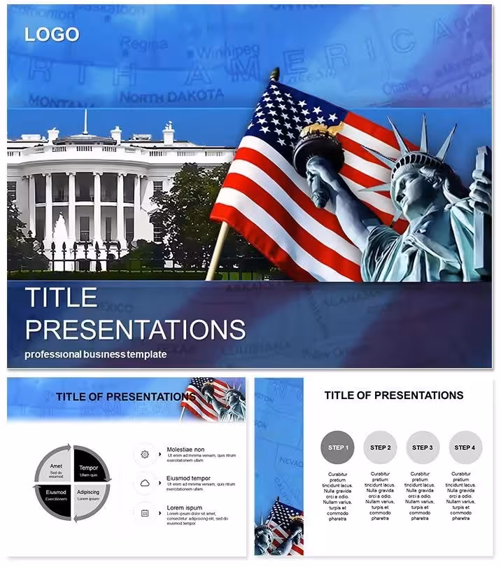 Symbols USA PowerPoint Template
