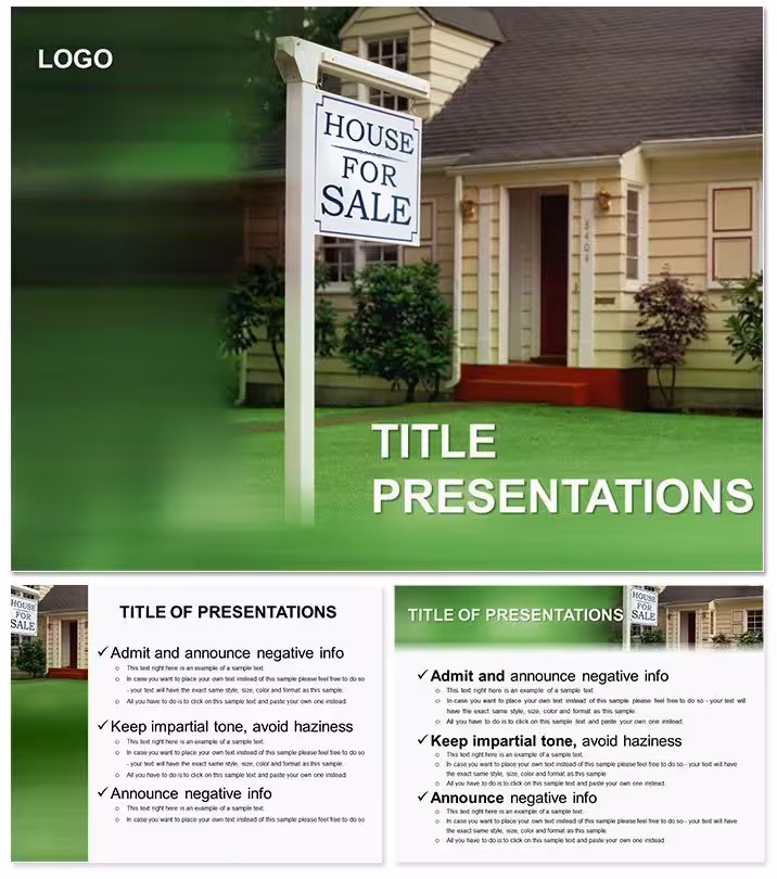 Sale House Keynote: Dynamic Real Estate Slides