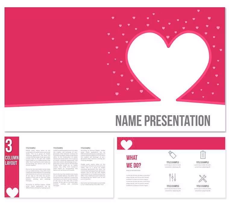 Valentines Day Special Keynote Template - Download Free Presentation