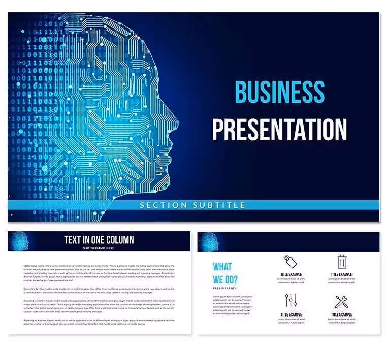 Download Science and Innovative Engineering Keynote Template, Design
