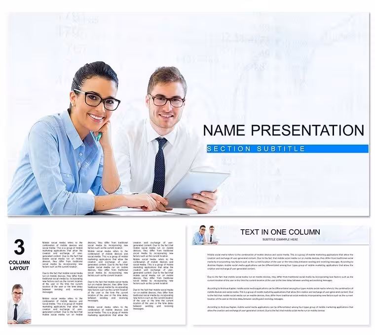 Change Management Process Keynote Template Presentation