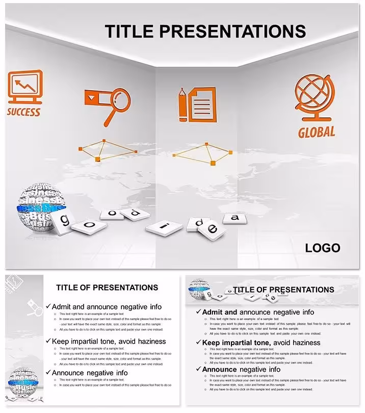 E-Commerce Organization Keynote Template: Architect Your Online Empire