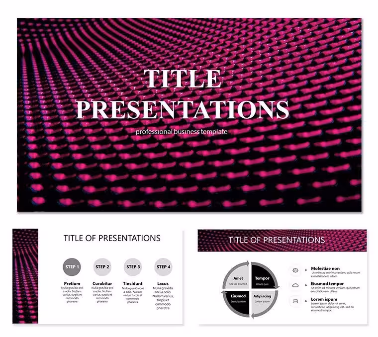 Abstract Painting Keynote templates and Themes