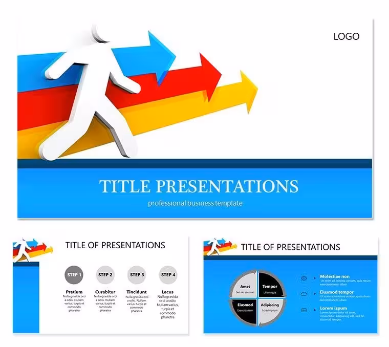 Steps Success Keynote templates