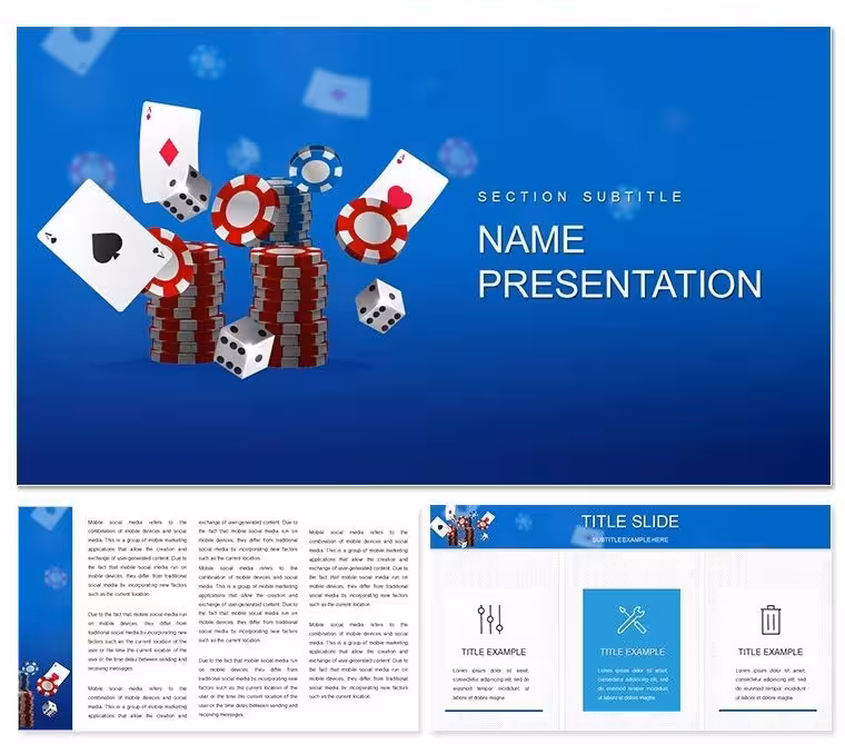 Card Game Rules Keynote Template: Ace Your Presentations