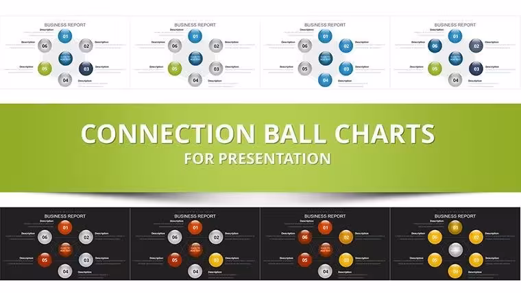 Network Charts Keynote Template - Fully Editable with Dynamic Animations | Instant Download | ImagineLayout