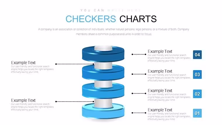Checkers Charts Keynote Template - Editable Keynote | ImagineLayout