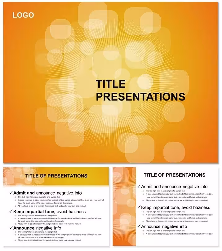 Abstract PowerPoint Template - Fully Editable | Instant Download | ImagineLayout