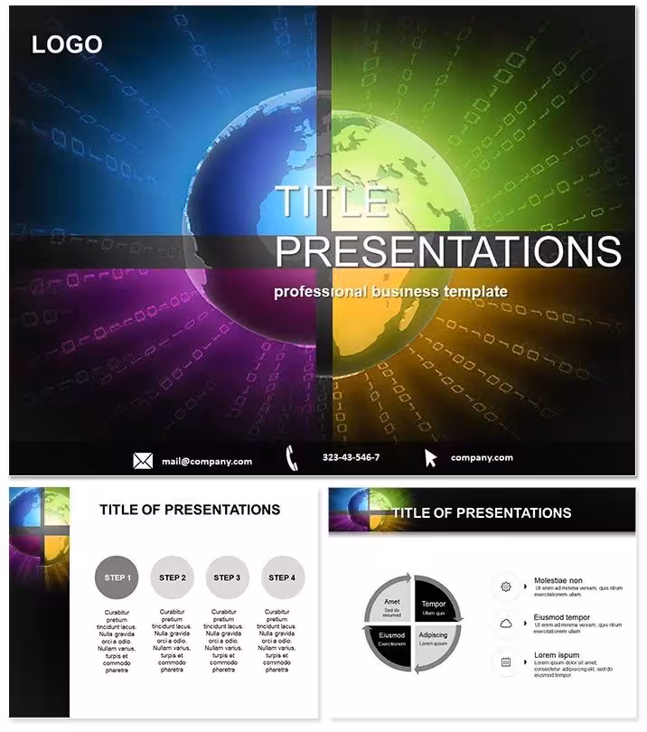 Cardinal Directions Keynote Template Pro