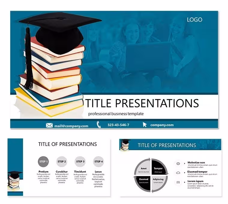 Books College Keynote template