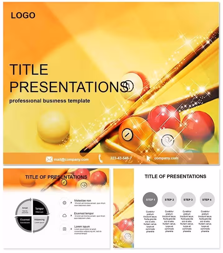 Global Pool Billiards: Stunning PowerPoint Visuals