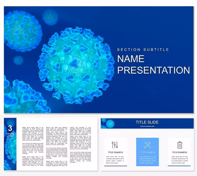 Virus Fighter: The Ultimate Keynote Template - Presentation