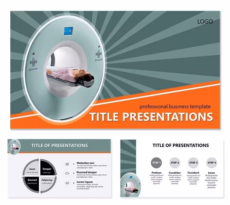 Visualizing the Invisible: Tomography-Inspired PowerPoint Template