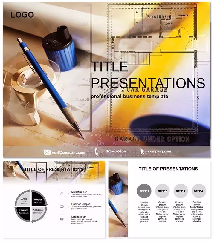 Engineering Drawing PowerPoint Template