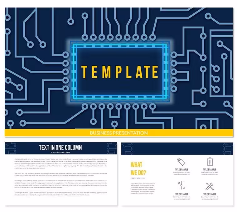 Connectivity Keynote templates