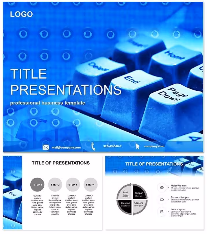 Typing Keynote Template Presentation