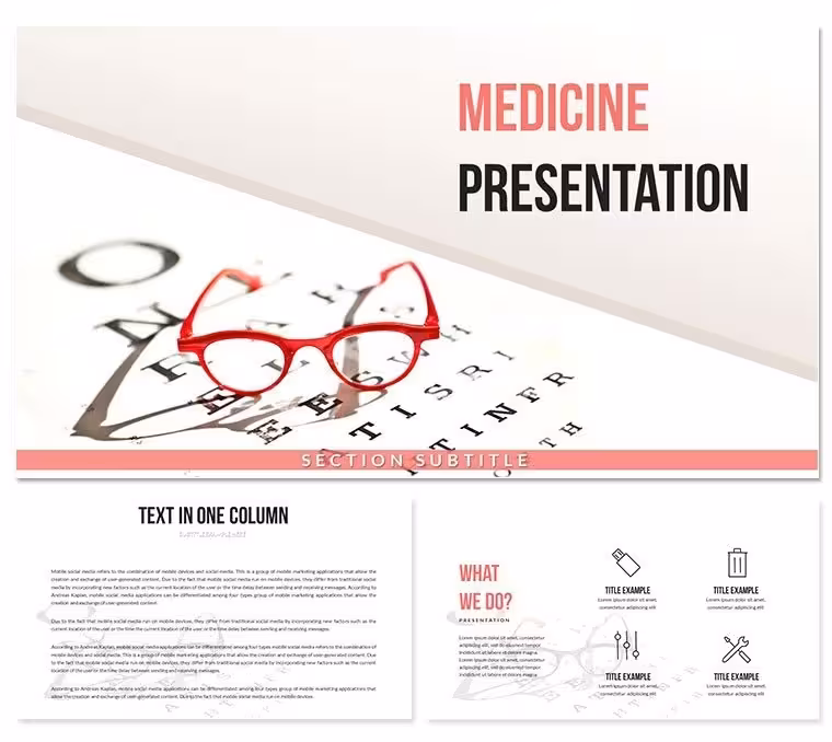 Ophthalmology Surgery Keynote Template: Precision in Every Slide