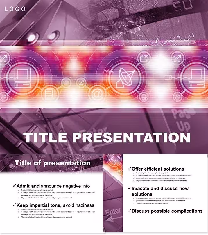 Project Communication Plan PPT Template Essentials