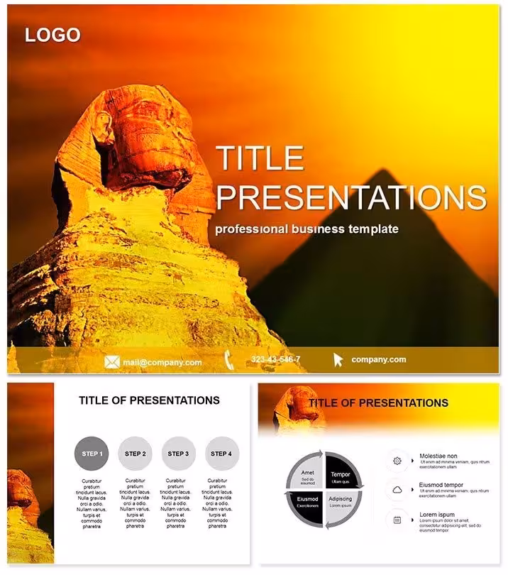 Enigmas of Egypt Keynote Template Guide