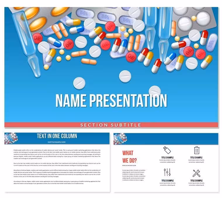 Pharmacy Chain Templates and Themes for Presentation