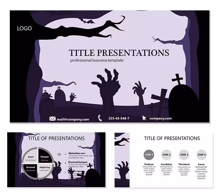 Scenario Halloween PowerPoint templates