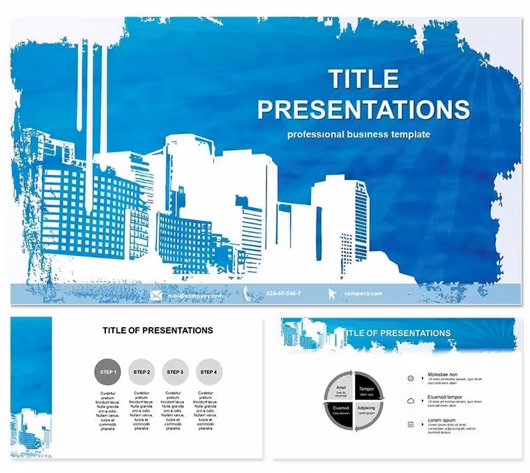 Vector City Keynote Template