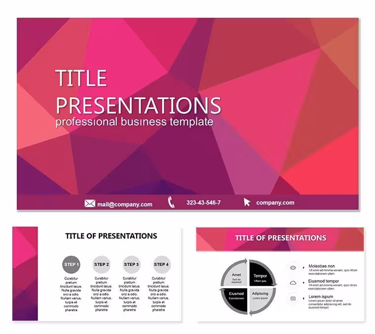 Free Abstract Expanse Keynote Template