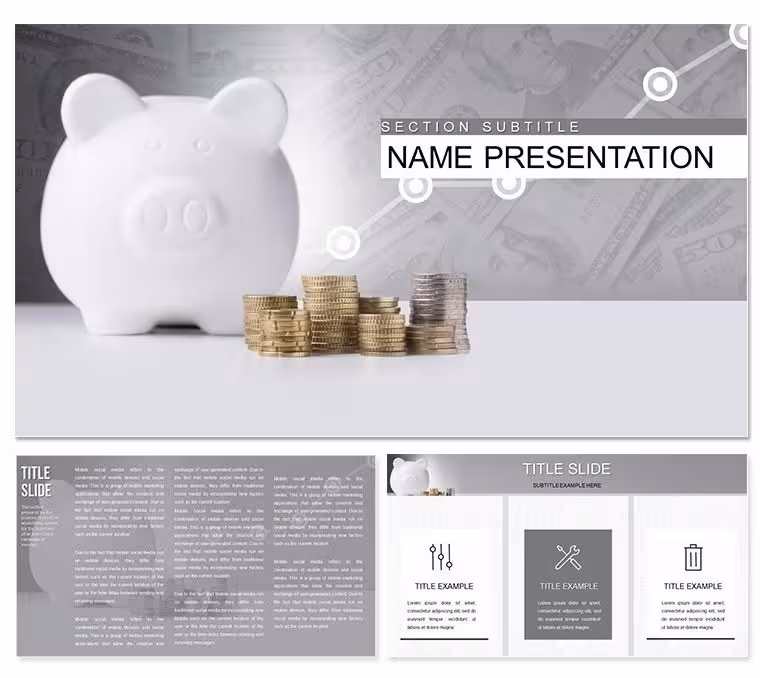 Annual Report Analysis Keynote Template: Numbers That Narrate