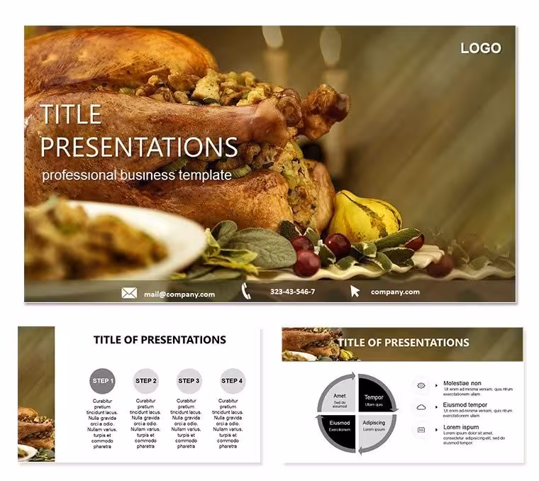 Thanksgiving Turkey Keynote Template