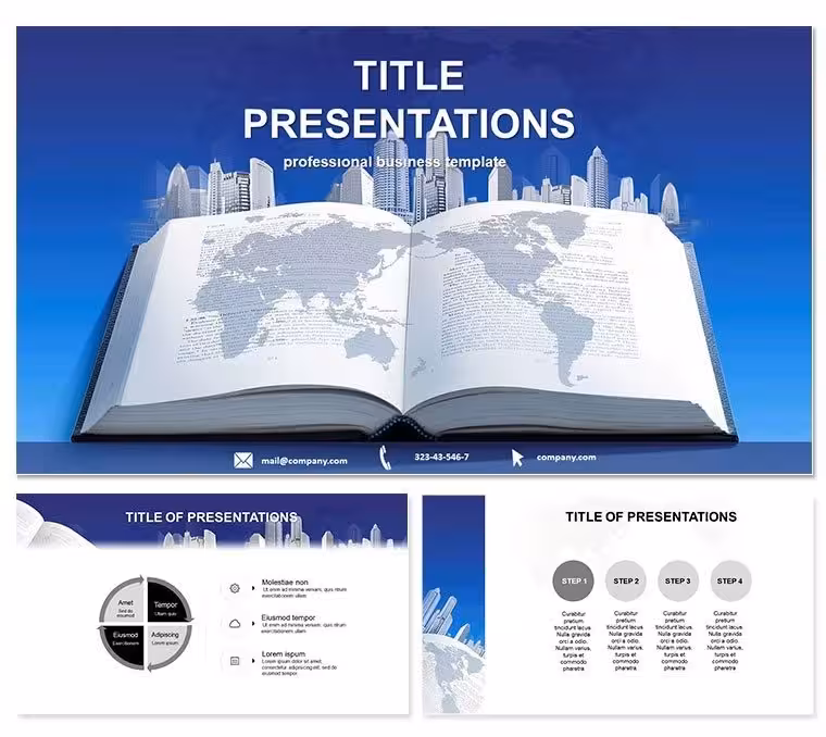 Download City PowerPoint Template for Pros
