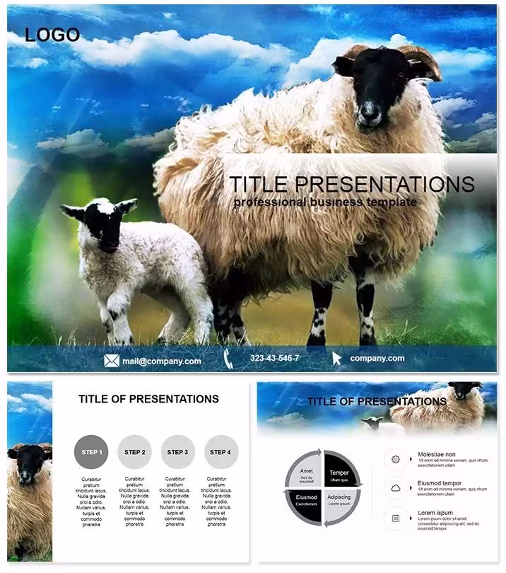 Sheep Farm Keynote Template: Cultivate Engaging Ag Talks