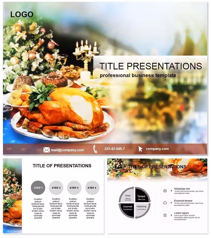 Thanksgiving Turkey Keynote Template: Feast on Fun