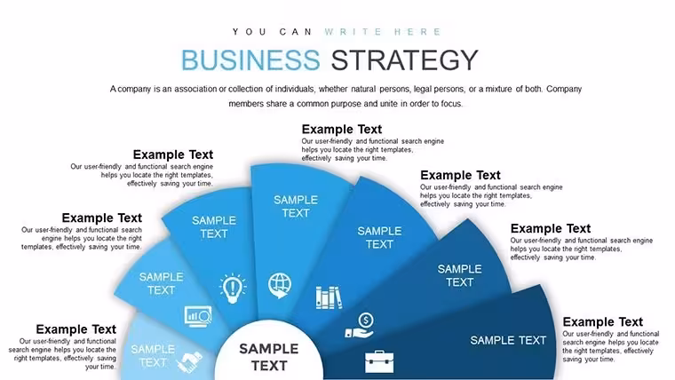 Business Strategy Keynote Charts - Editable Keynote | ImagineLayout