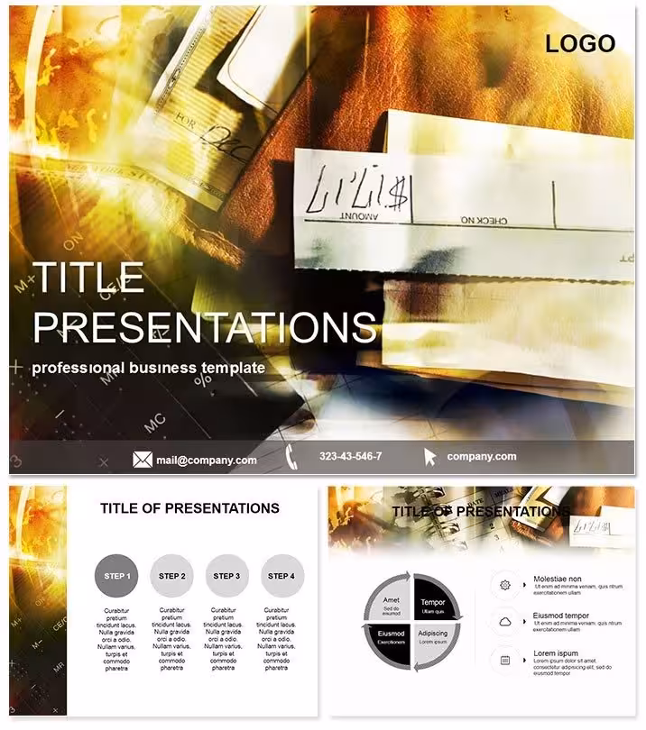 Income Tax Keynote Template: Decode Fiscal Narratives