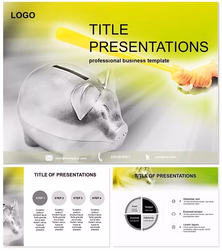 Credit Accounts Keynote Template: Secure Your Financial Narratives