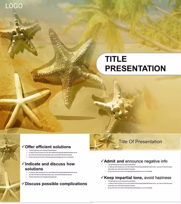 Sea Shells Tourism Keynote Template