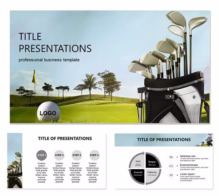 Golf Resort Keynote Template: Fairways to Fabulous Getaways