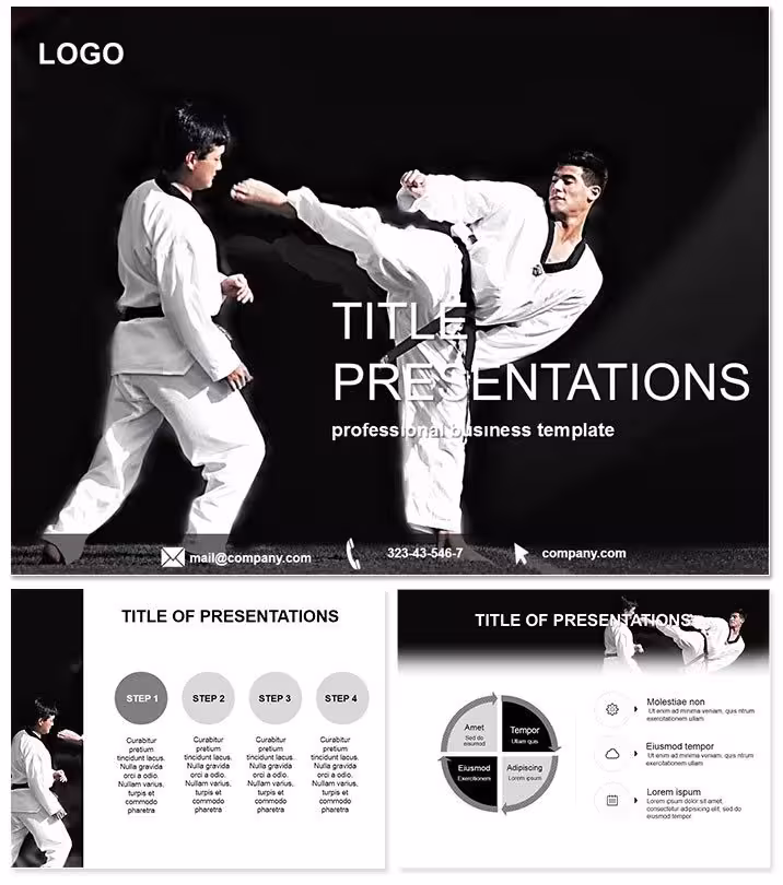 Karate School Keynote Template
