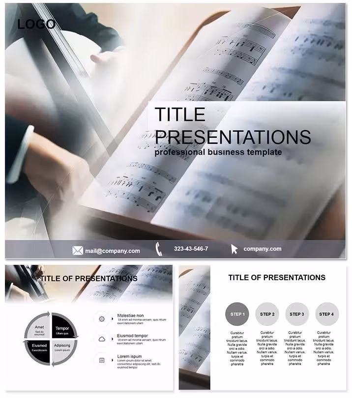 Musical Notes PowerPoint Template
