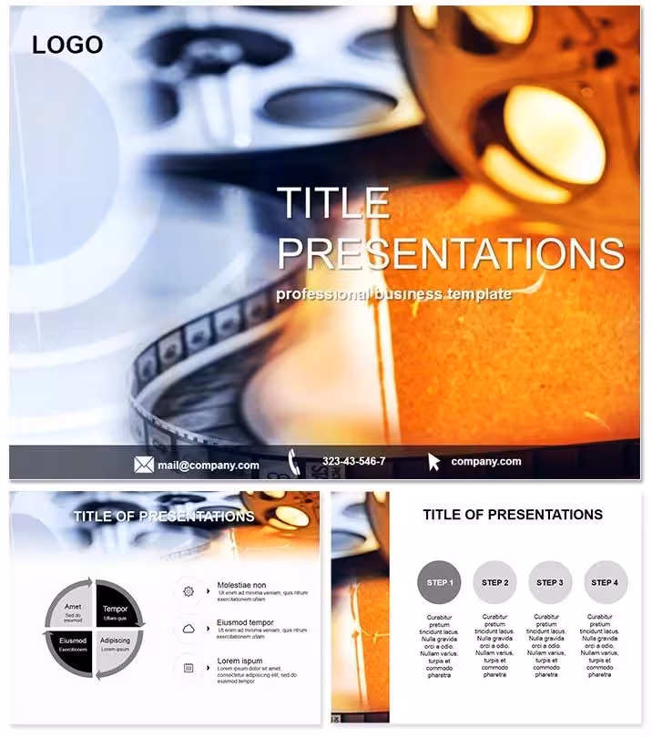 Mounting Films PowerPoint Template